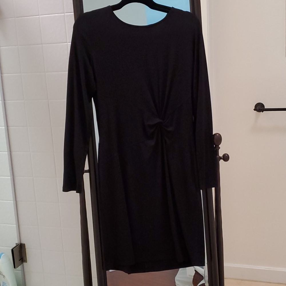 Michael Kors long sleeve cocktail dress